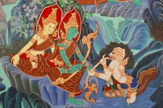 12468755-ramayana-paintings-on-the-wall-wat-nangphaya-phit-sa-nu-lok-thailand